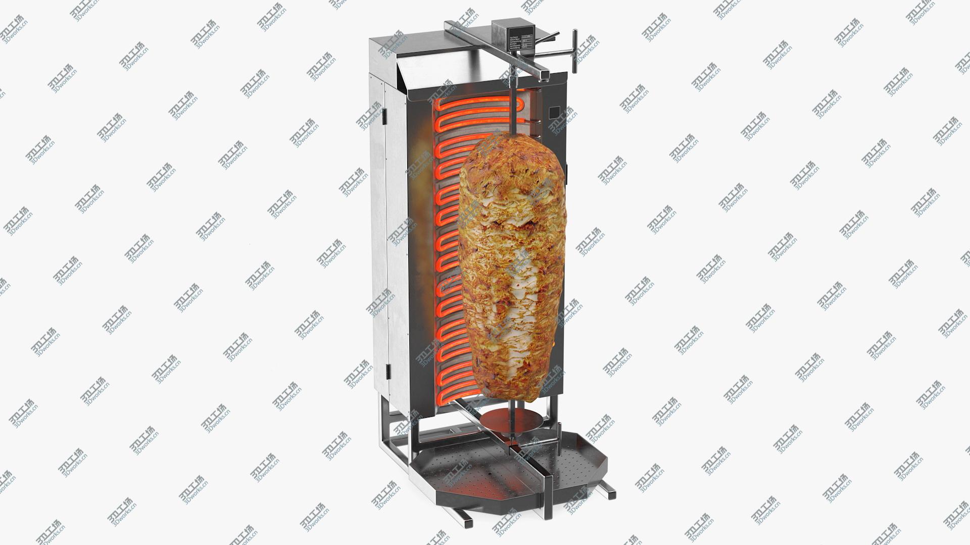 images/goods_img/2021040165/Vertical Rotisserie Grill with Doner Kebab model/2.jpg